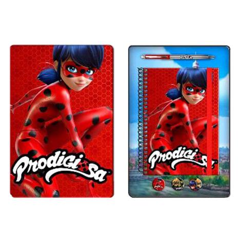 Miraculous Ladybug Notebook & Pen in Metal Box £13.99